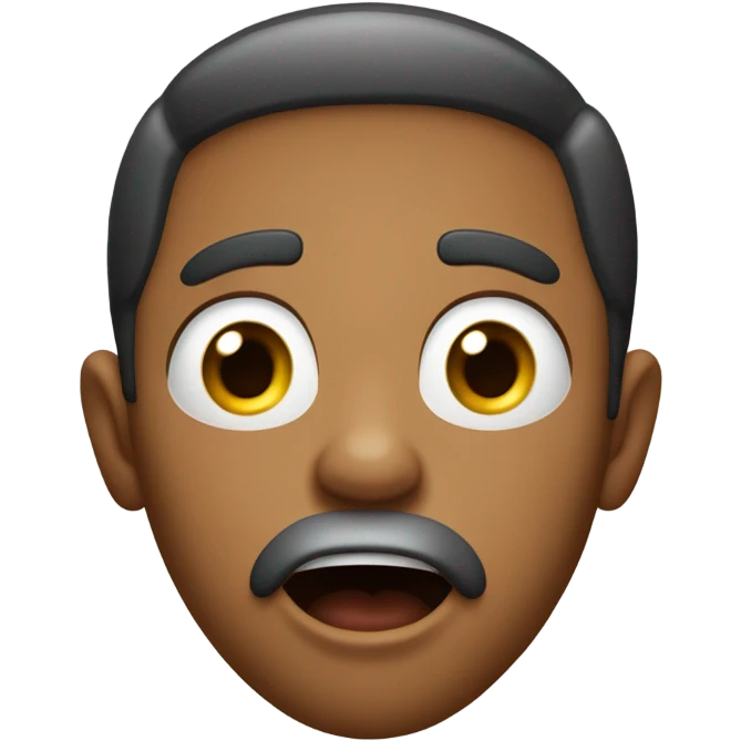 Extremely shocked emoji