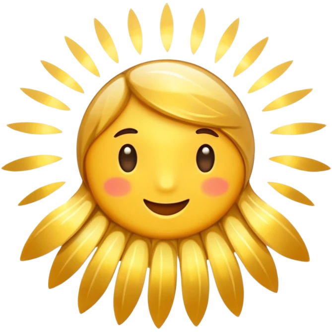 wind rays emoji
