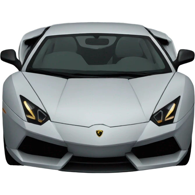 Man driving Lamborghini  emoji