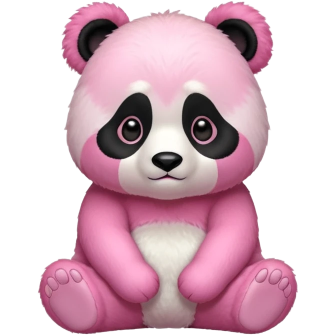 Pembe panda emoji