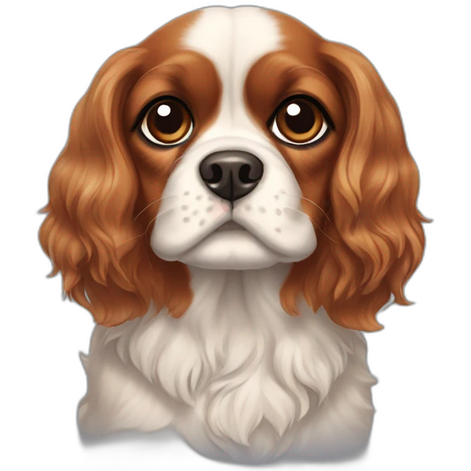 turtle cavalier king charles spaniel  emoji