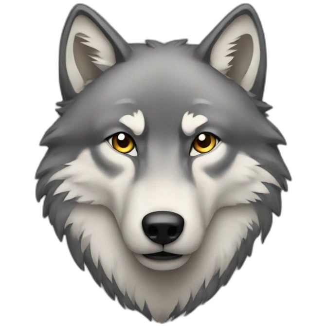 Wolf emoji