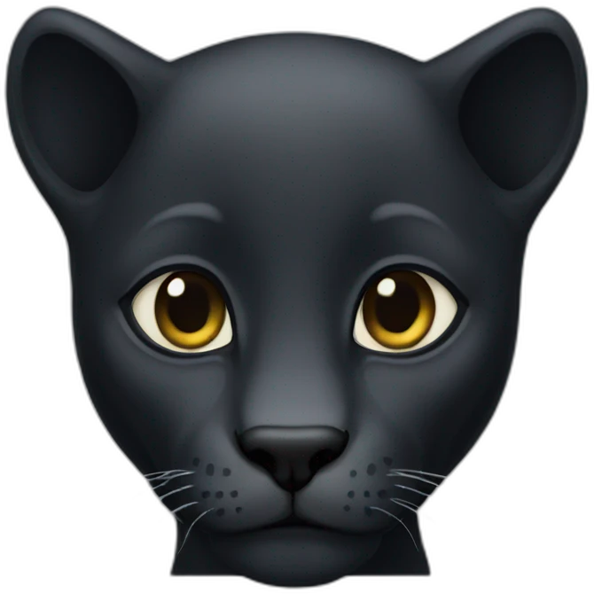 Black panthere emoji