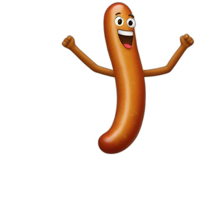 saussage dancing emoji
