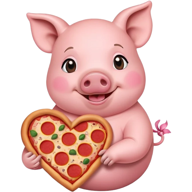 🍕🐷💖 emoji