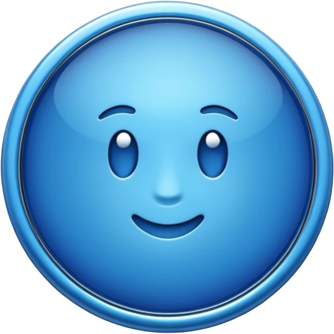 Fb blue badge emoji