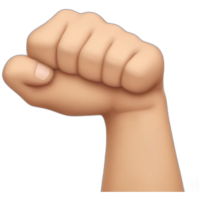 Arm flex emoji