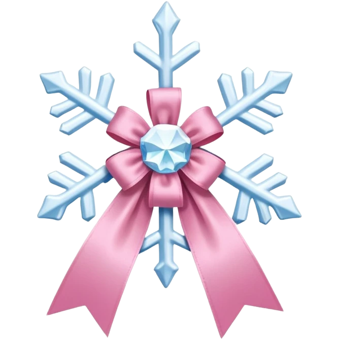 ❄️🎀 emoji