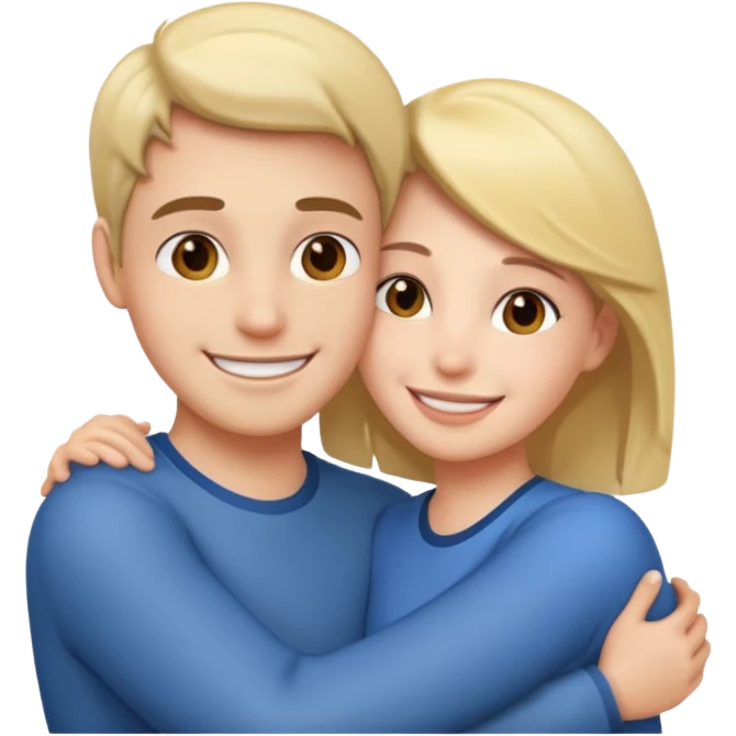 🥹+🫂 emoji