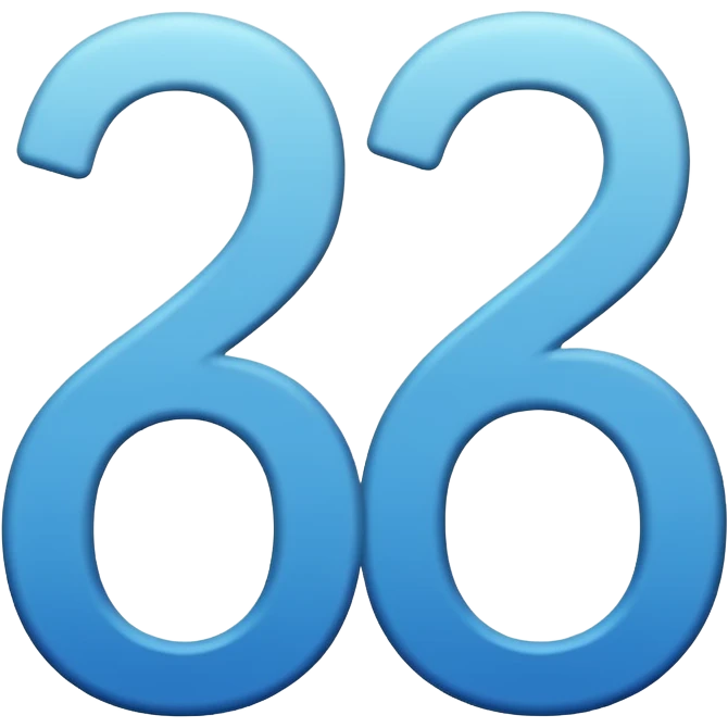 6 7 emoji