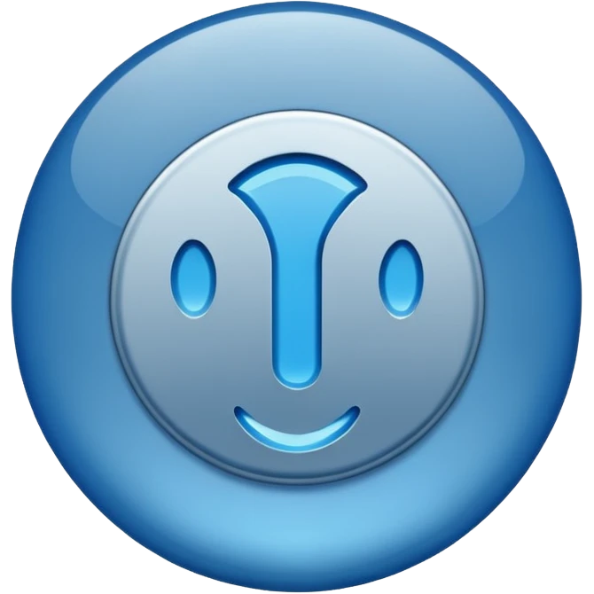 Blue tick emoji
