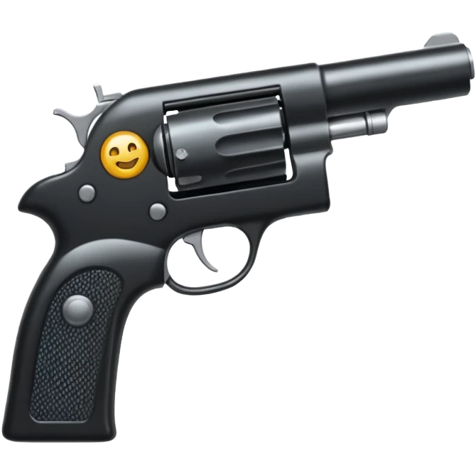 Un emoji que tenga una pistola emoji