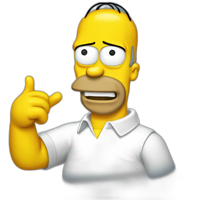 homer simmpsons ios emoji