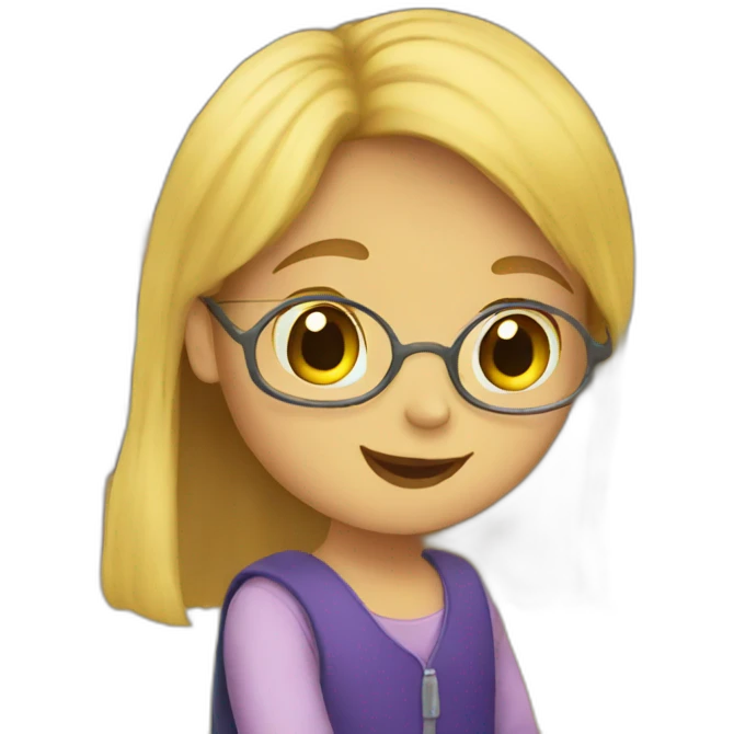 children's library emoji