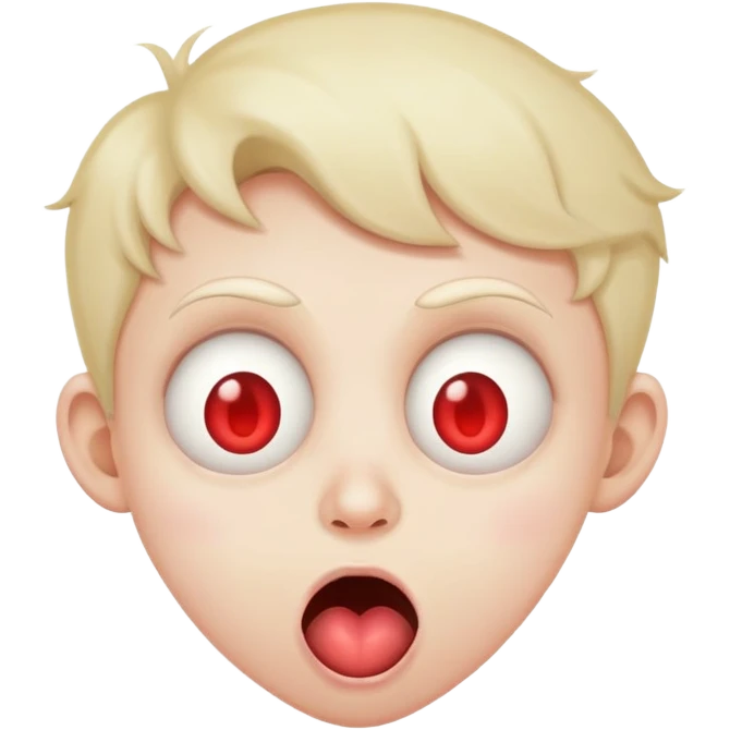 Crazy heart face drool emoji