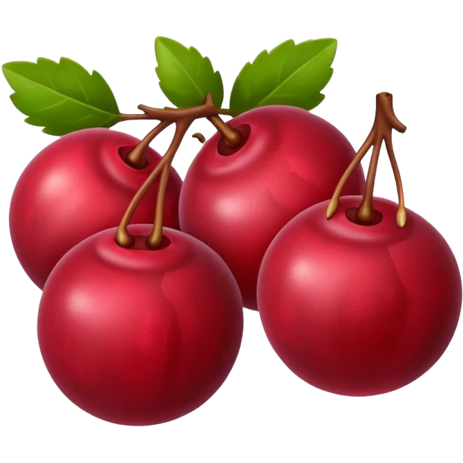 Cranberries emoji