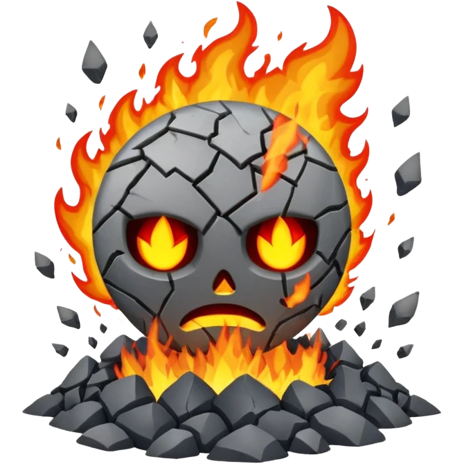 World being destroyed emoji