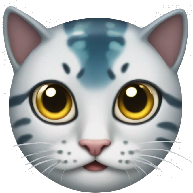 Half fish half cat emoji