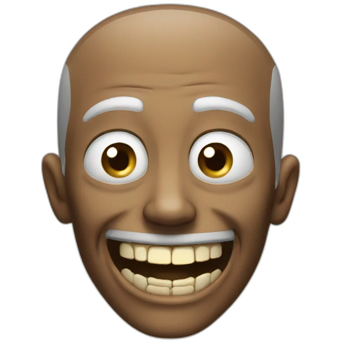 Mort de rire emoji