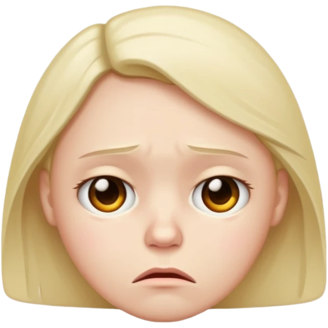 disappointed face emoji