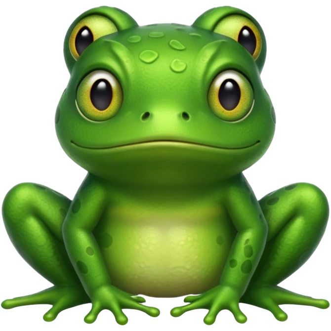 Sad frog  emoji