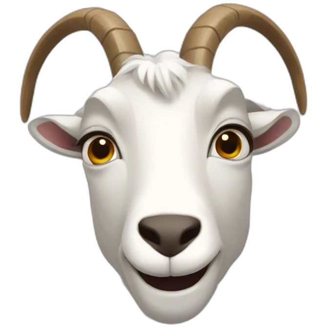 Goat hypnotizer emoji