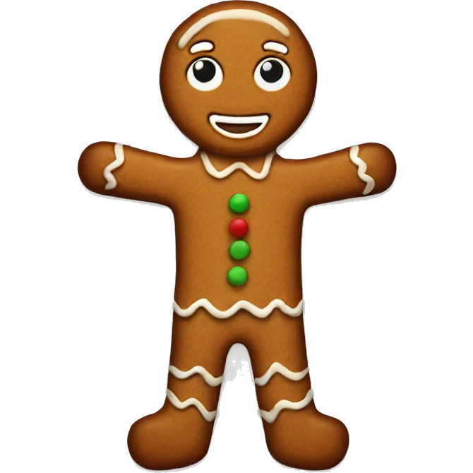Gingerbread emoji
