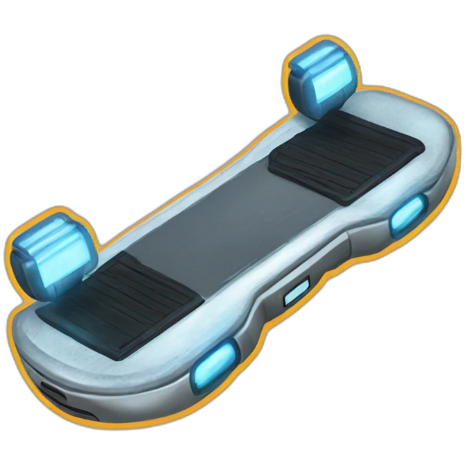 Back To The Future Hoverboard emoji