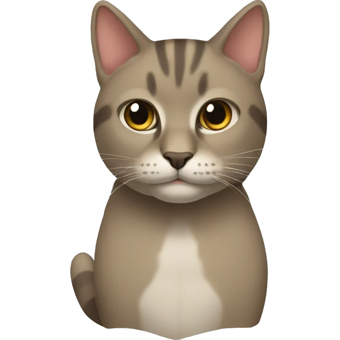 Gato mala seña emoji