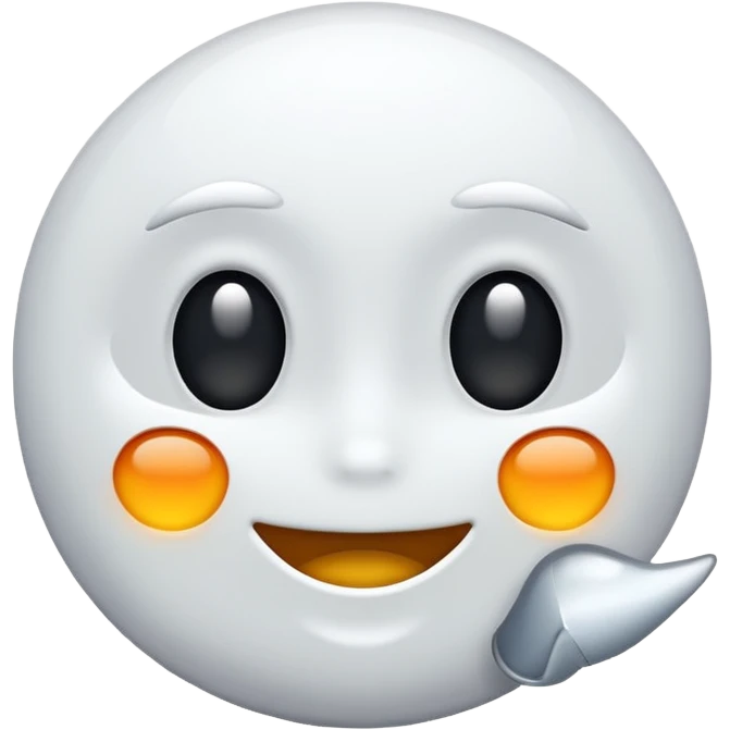 White Click emoji
