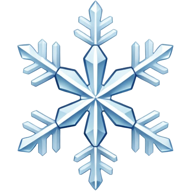 snow flaxes emoji