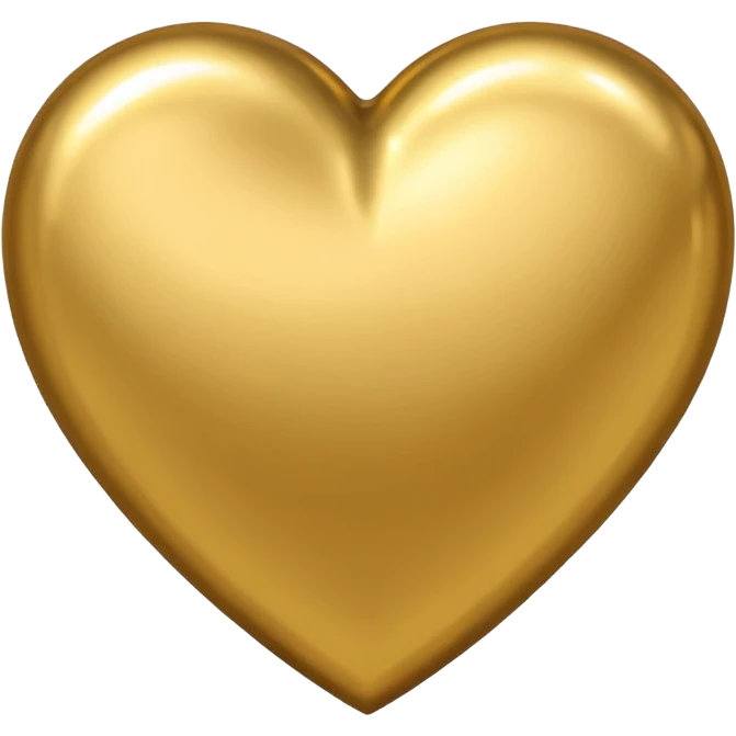 🖤 in gold emoji