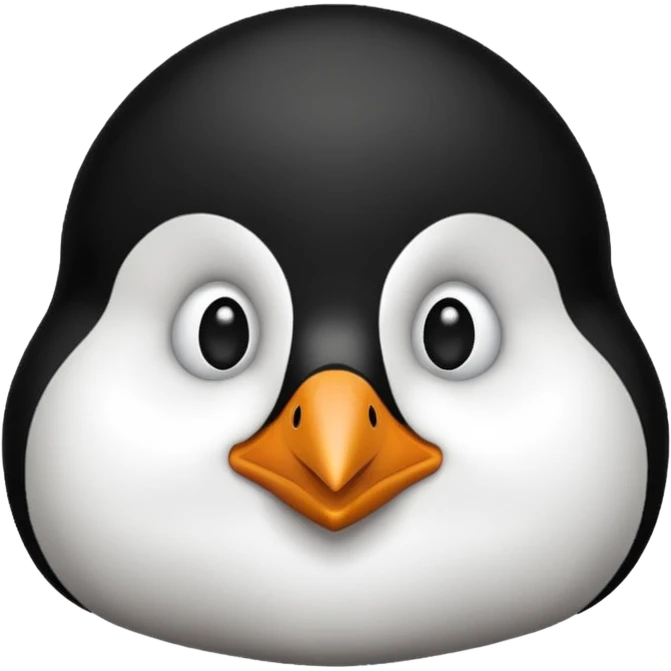penguin face emoji