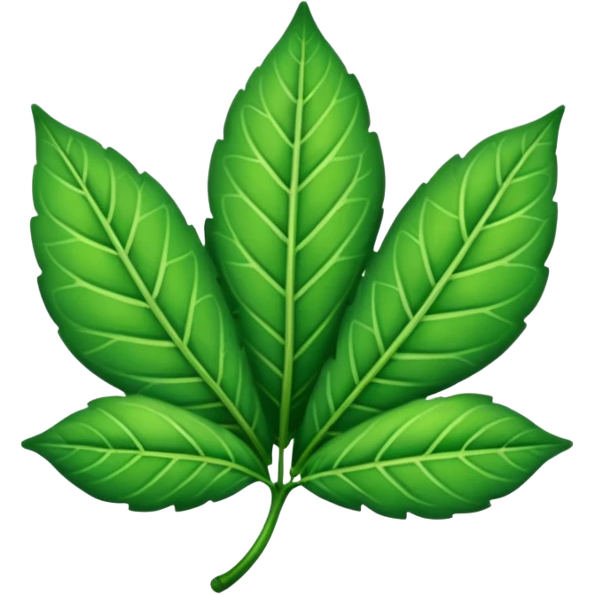 Leaf emoji