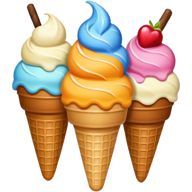 ice creams bar emoji
