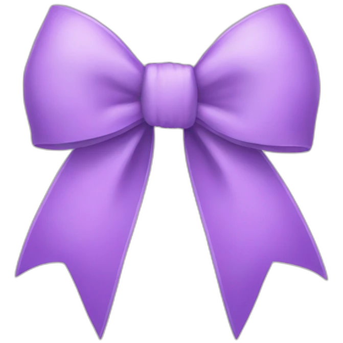 coquette bow emoji