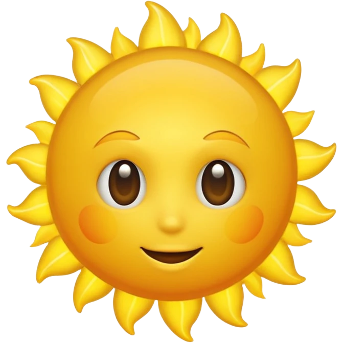 sun emoji
