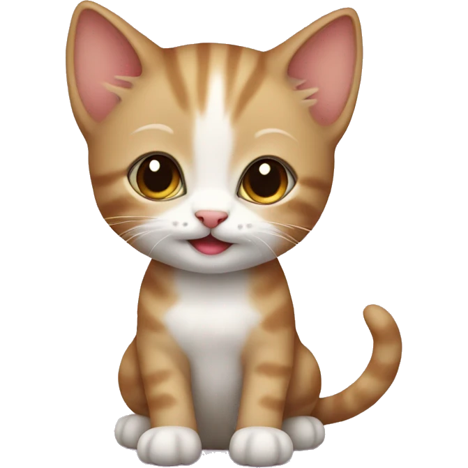 cute kitten emoji