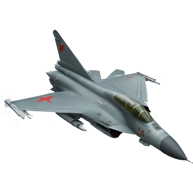 soviet era fighter jet emoji