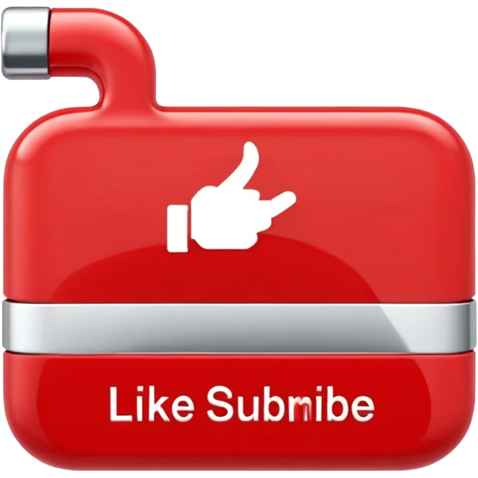 like & sub emoji