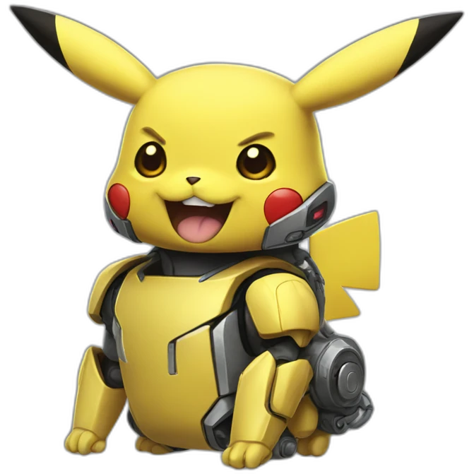 robo pikachu emoji