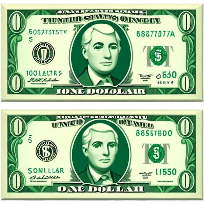 dollar emoji