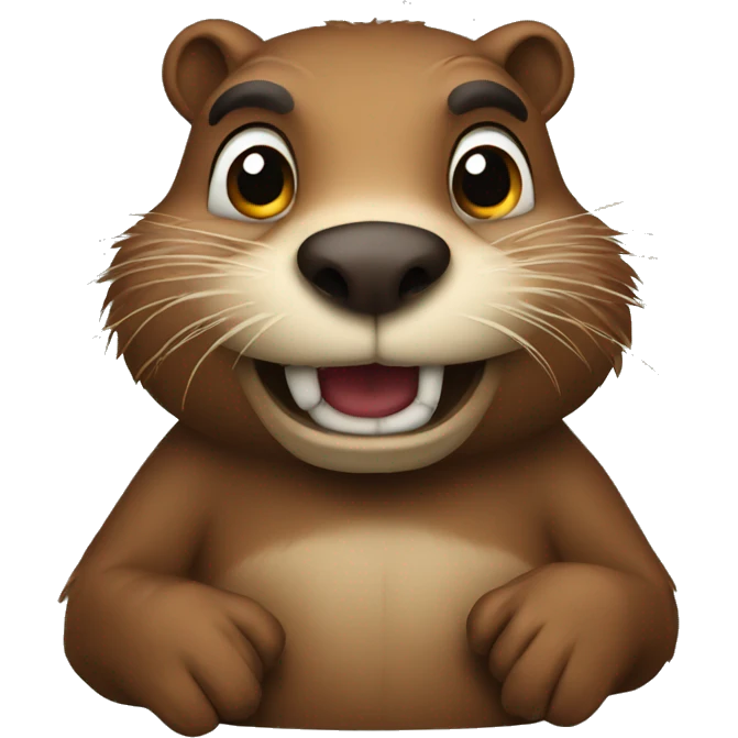 Beaver rofl emoji