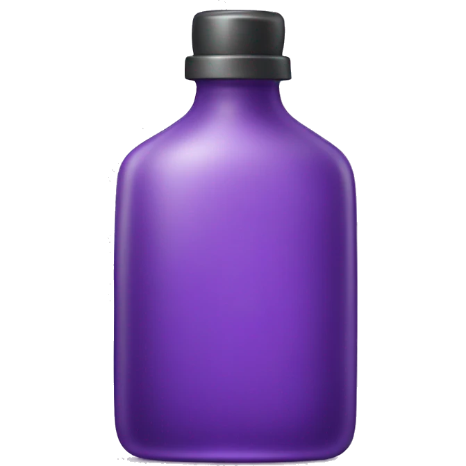 Purple lotion bottle emoji
