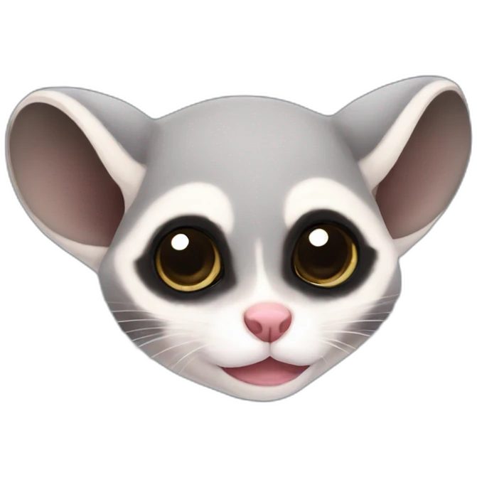 Sad sugar glider emoji