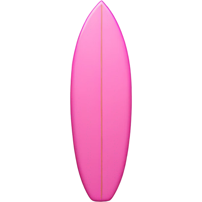 pink surfboard emoji