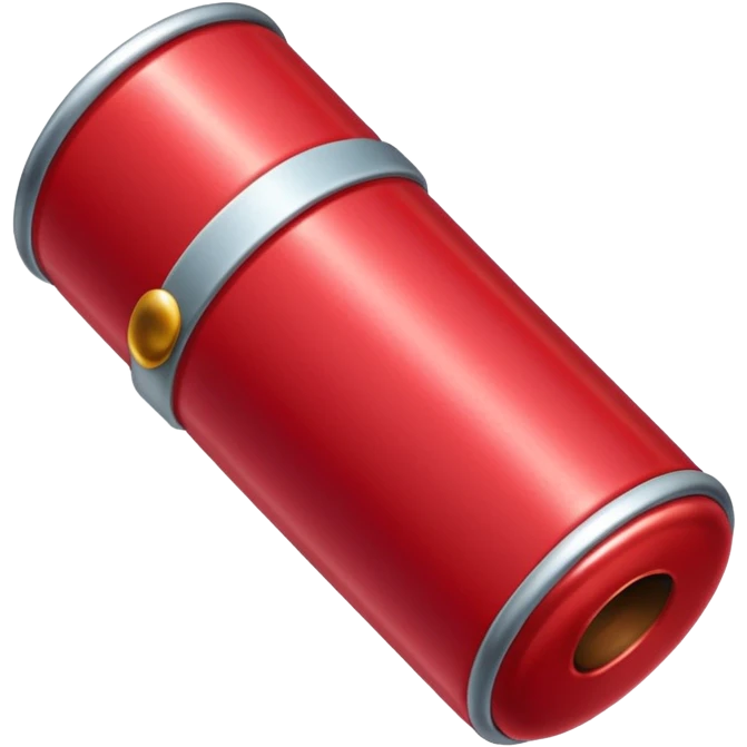 Red candy can emoji