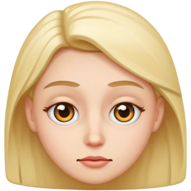 Cute eye roll emoji