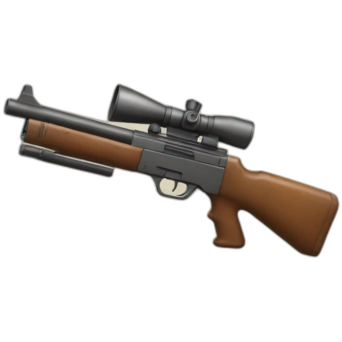 Racoon gun emoji