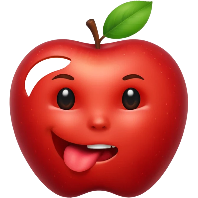 Thief apple emoji